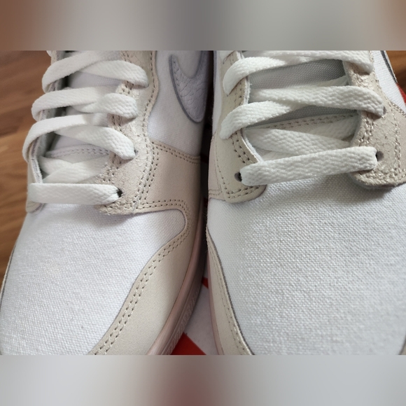 Nike Dunk High Retro Summit White - Phantom - Pink Oxford - Picture 13 of 16